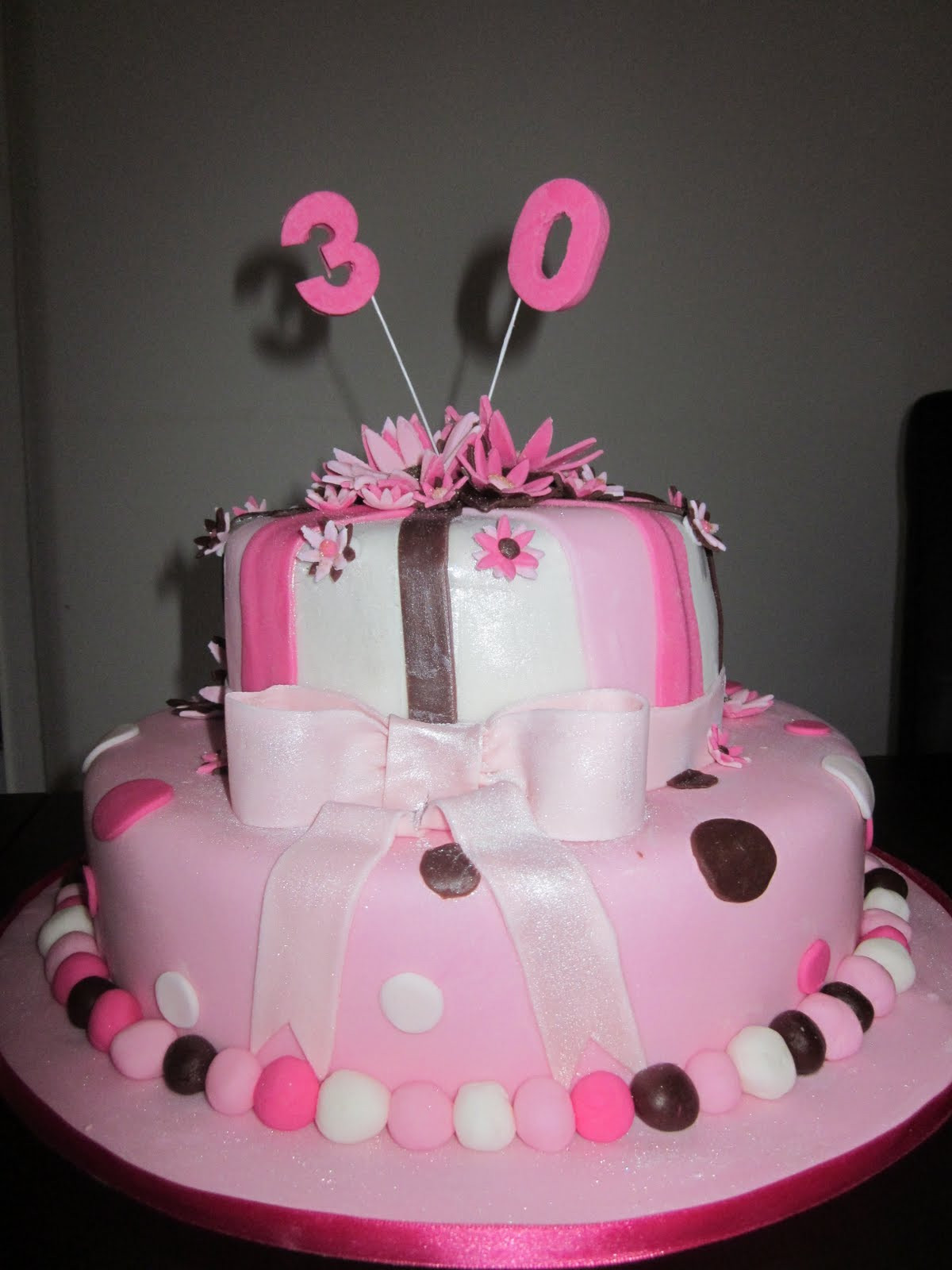 30th Birthday Cake Ideas For Her
 Deb s Cakes and Cupcakes Females 30th Birthday Cake