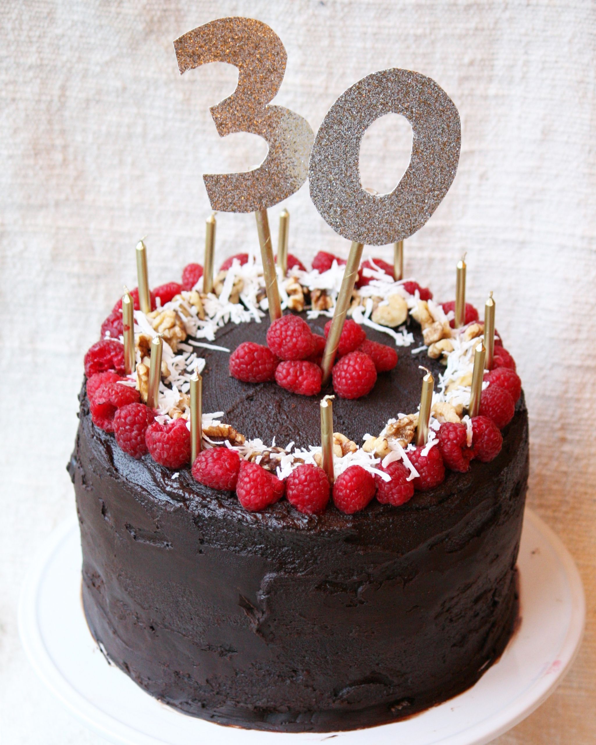 30th Birthday Cake Ideas For Her
 My 30th Birthday Cake the whole food diary
