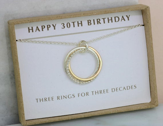 30Th Birthday Gift Ideas For Daughter
 30th birthday t 30th t for daughter necklace for 3