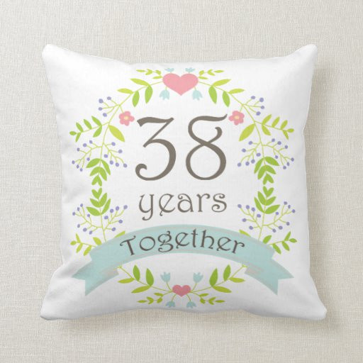 38Th Wedding Anniversary Gift Ideas
 For 38th Wedding Anniversary Gifts T Shirts Art