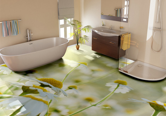 3D Bathroom Floor Designs
 Total guide to 3D Flooring and 3D styles flooring in the