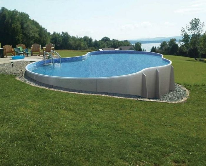 4 Ft Above Ground Pool
 16 Stylish Outdoor the Ground Swimming Pools