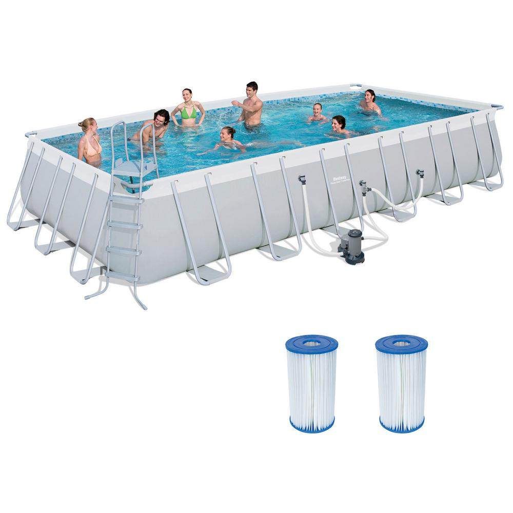 4 Ft Above Ground Pool
 4 ft x 12 ft Ground Pool Set with Ladder Pump and
