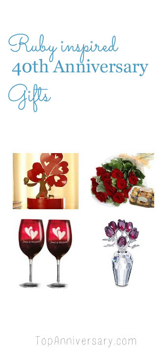 40Th Anniversary Gift Ideas For Couples
 Best 40th Wedding Anniversary Gift Ideas