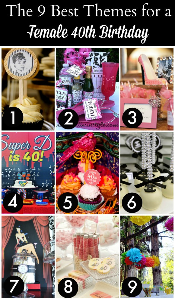 40Th Birthday Party Theme Ideas
 9 Best 40th Birthday Themes for Women