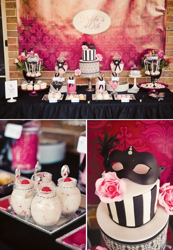40Th Birthday Party Theme Ideas
 18 Chic 40th Birthday Party Ideas For Women Shelterness