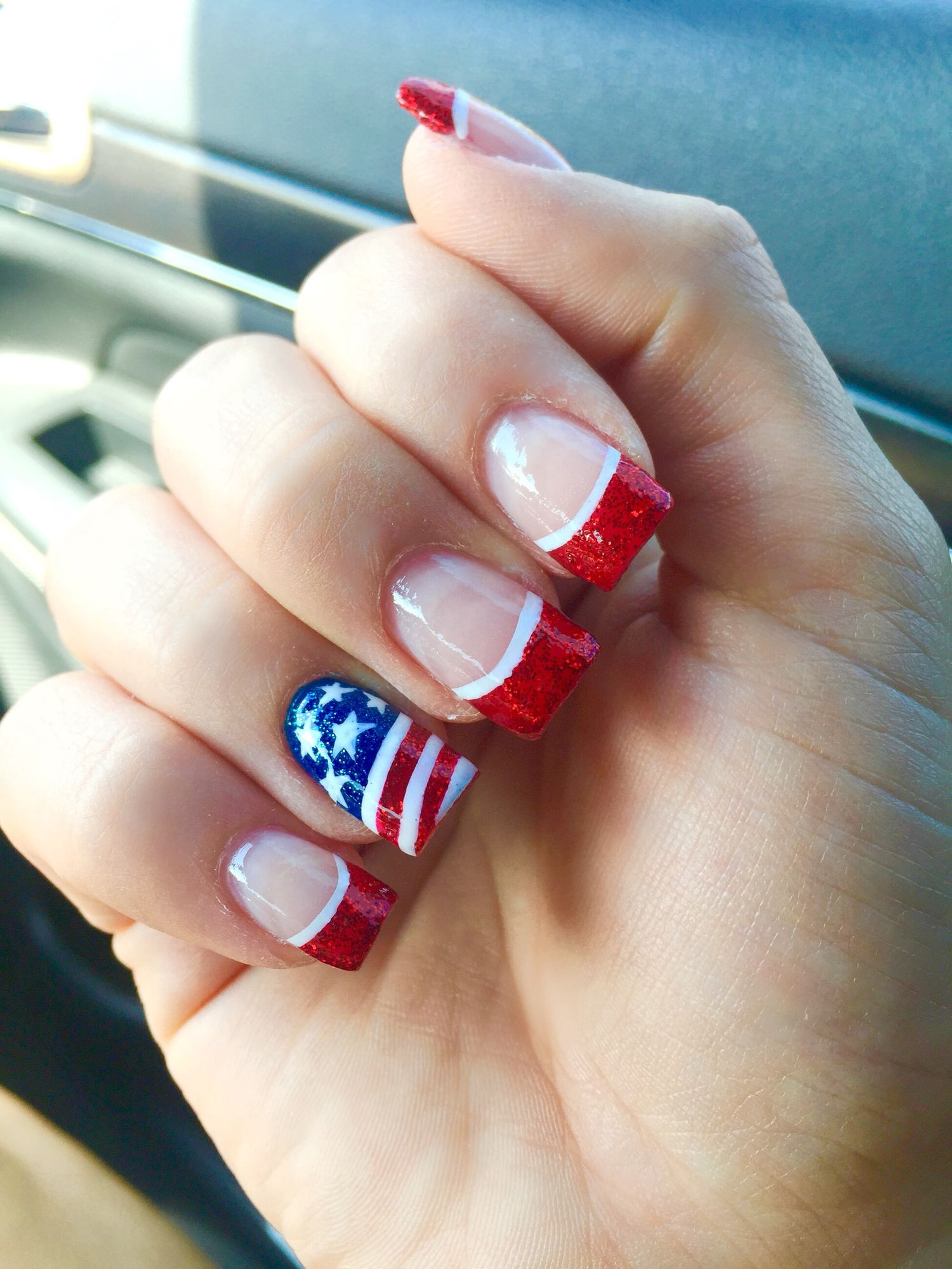 4th Of July Gel Nail Designs
 Fourth of July nails