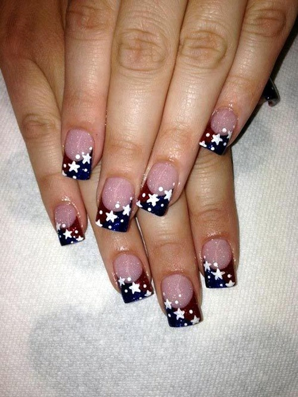 4th Of July Gel Nail Designs
 45 Patriotic Fourth of July Nails Designs