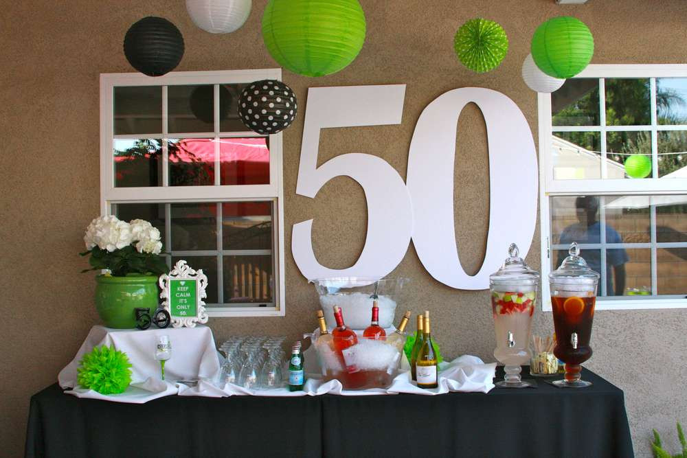 50 Birthday Party Decorations
 50TH Birthday Party Ideas 4 of 10
