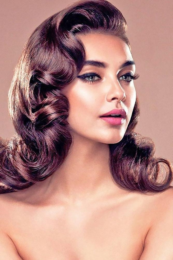 50S Hairstyles Updos
 2019 Latest Vintage Updos Hairstyles For Long Hair