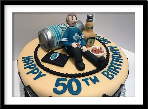 50th Birthday Cakes For Men
 34 Unique 50th Birthday Cake Ideas with My Happy