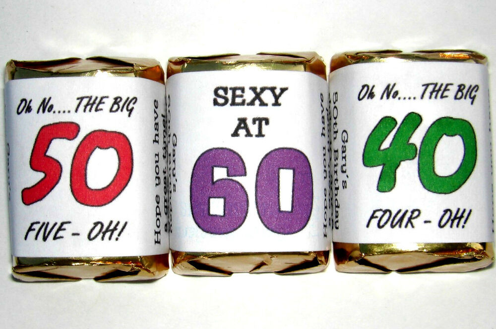 50th Birthday Party Favors Ideas
 50th BIRTHDAY PARTY FAVORS CANDY WRAPPERS OR ANY AGE