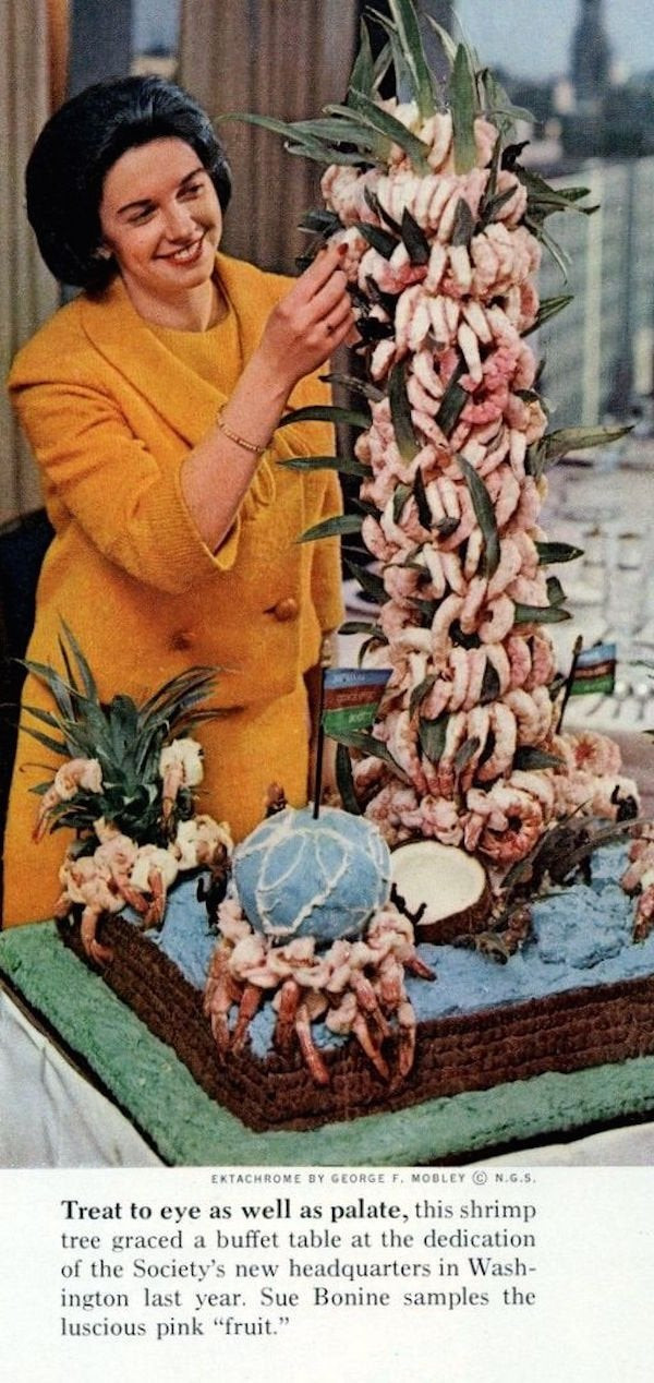 60S Beach Party Food Ideas
 Shitty Food Prawn from r oldschoolridiculous