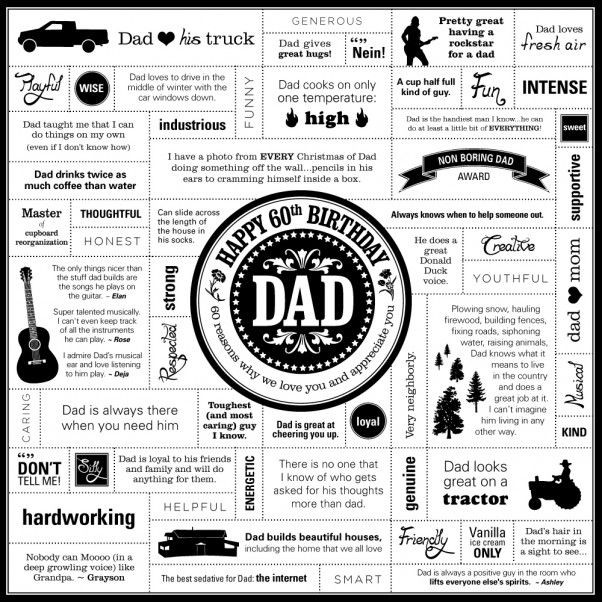 60Th Birthday Party Ideas For Dad
 Deja Engel Design Happy 60th Birthday Dad