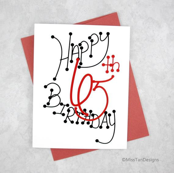 65th Birthday Gift
 65th Birthday Card Milestone Birthday Gift For Woman