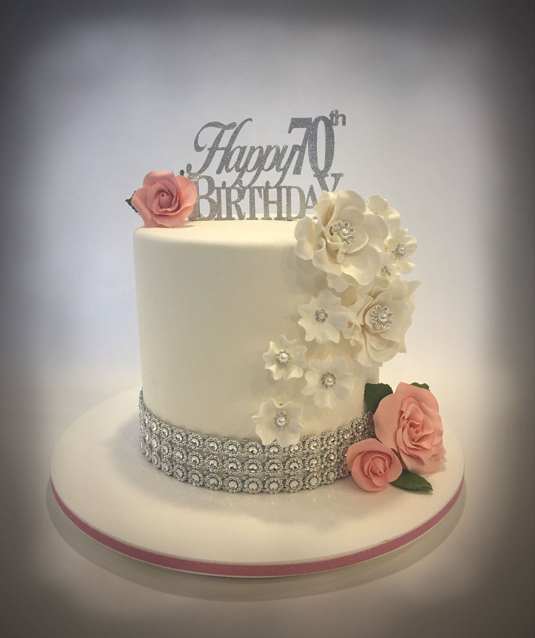 70th Birthday Cake Ideas
 Mom s 70th Birthday Cake Cakes in 2019