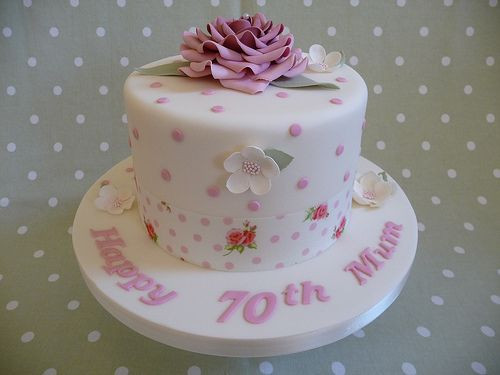 70th Birthday Cake Ideas
 Pin 70th Birthday Cake Ideas For Women Picture To