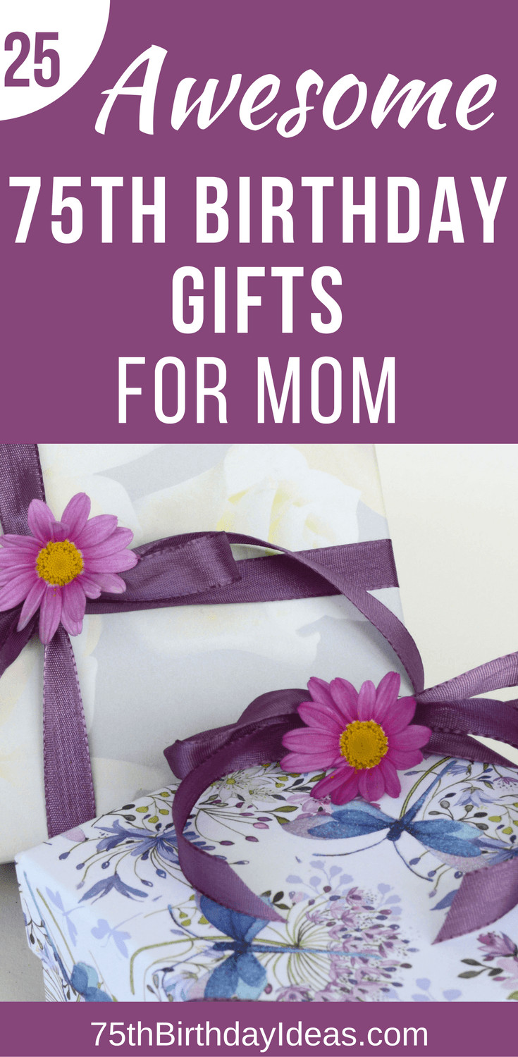 75th Birthday Gift Ideas
 75th Birthday Gift Ideas for Mom 20 75th Birthday Gifts