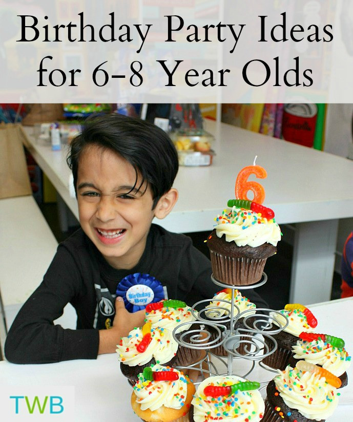 8 Year Old Birthday Party Ideas
 5 Birthday Party Ideas for Your 6 8 Year Olds The Write