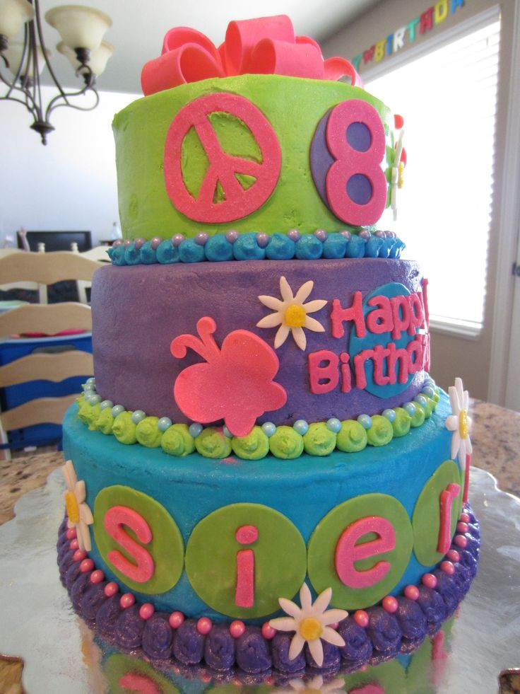 8 Year Old Birthday Party Ideas
 8 year old girl Birthday Cake