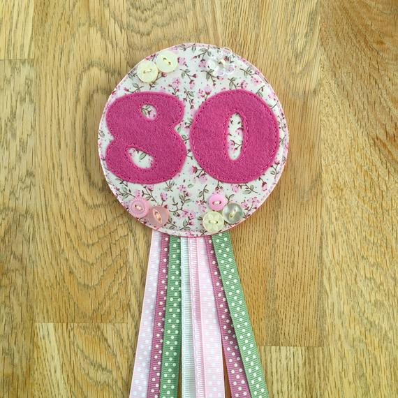 80Th Birthday Gift Ideas For Her
 80th birthday t t for her fabric by Fourlittlepockets