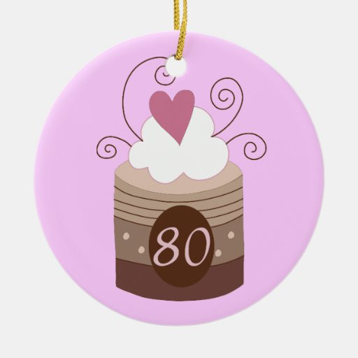 80Th Birthday Gift Ideas For Her
 80th Birthday Gift Ideas For Her Ornaments