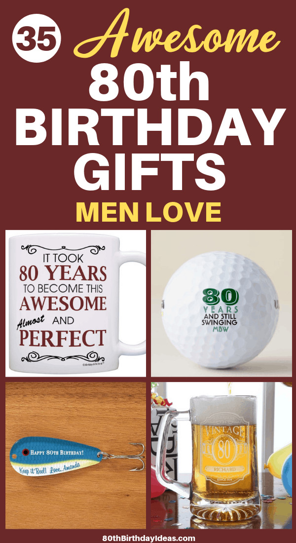 80Th Birthday Gift Ideas
 80th Birthday Gifts for Men Best 80th Birthday Gift