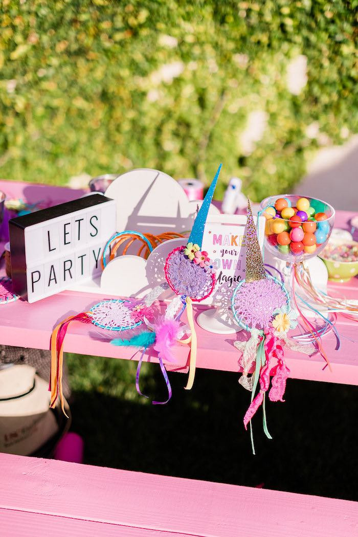 9Th Birthday Party Ideas For Girl
 Kara s Party Ideas "Cloud Nine" Rainbow 9th Birthday Party