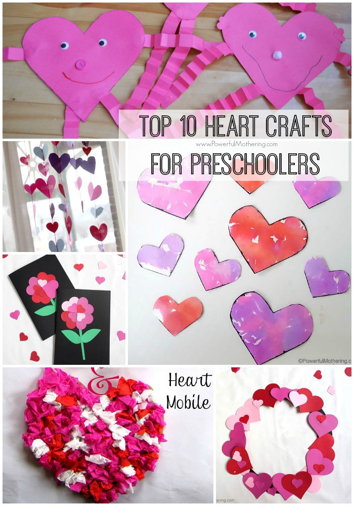 A Crafts For Preschoolers
 Top 10 Heart Crafts for Preschoolers
