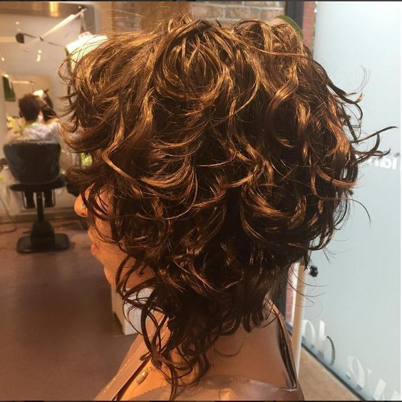 A Line Haircuts Curly Hair
 11 Cute Curly Bob Hairstyles for Women