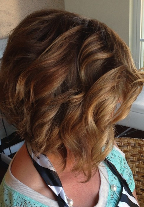 A Line Haircuts Curly Hair
 30 Stacked A line Bob Haircuts You May Like Pretty Designs