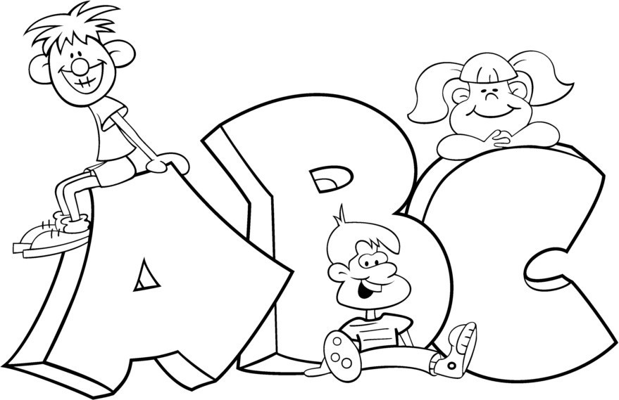 Abc Coloring Pages For Toddlers
 Free Printable Abc Coloring Pages For Kids