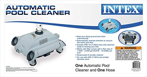 Above Ground Pool Automatic Vacuum
 INTEX Automatic Ground Swimming Pool Vacuum Cleaner