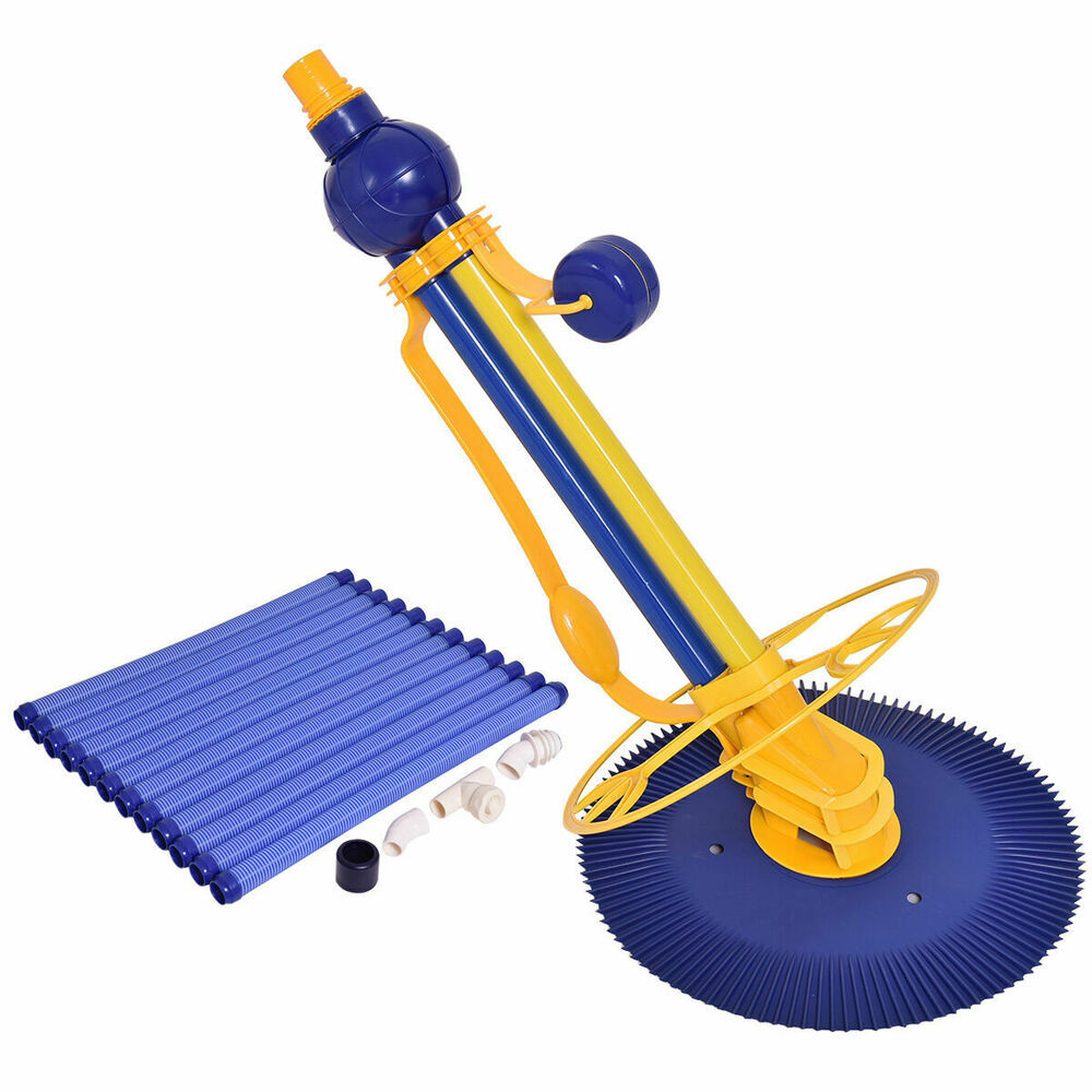 Above Ground Pool Automatic Vacuum
 Automatic Swimming Pool Cleaner Set Clean Vacuum Inground