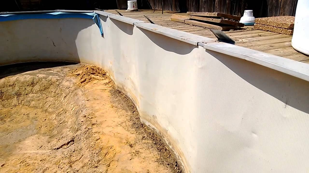 Above Ground Pool Repair
 How to repair an above ground swimming pool cave in video