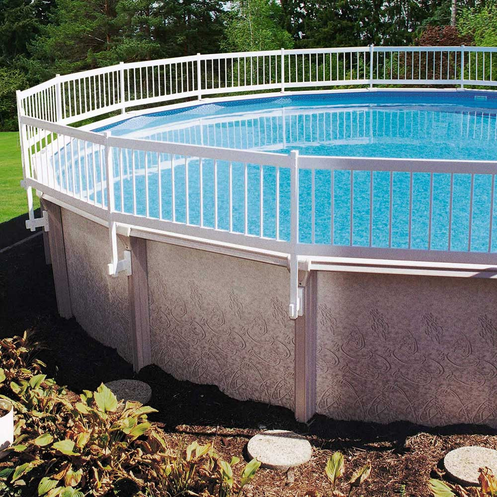 Above Ground Pool Safety Fence
 Ground Pool Resin Fence Kit