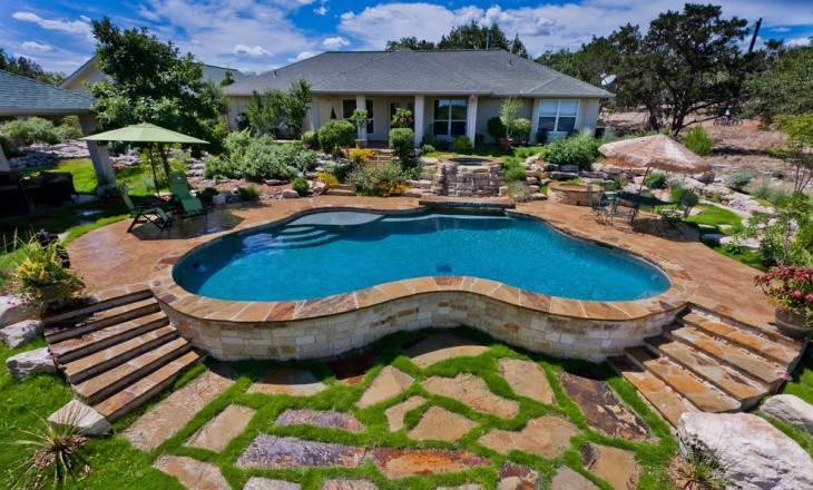 Above Ground Pool Shapes
 47 Pool Designs Ideas