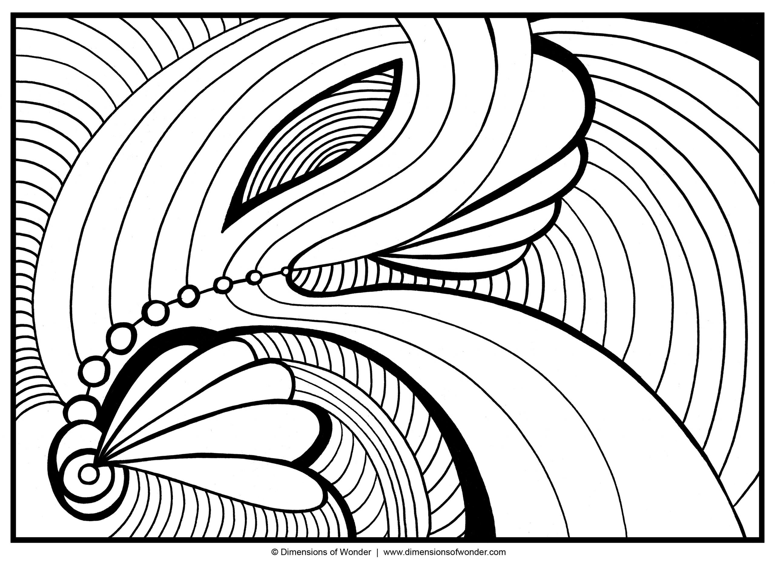 Abstract Coloring Pages For Kids
 15 kids coloring pages beautiful abstract Print Color Craft