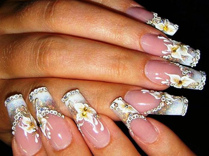 Acrylic Nails Designs For Weddings
 Summer Acrylic nail designs