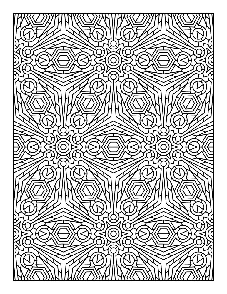 Adult Coloring Book Patterns
 10 Adult Coloring Books To Help You De Stress And Self