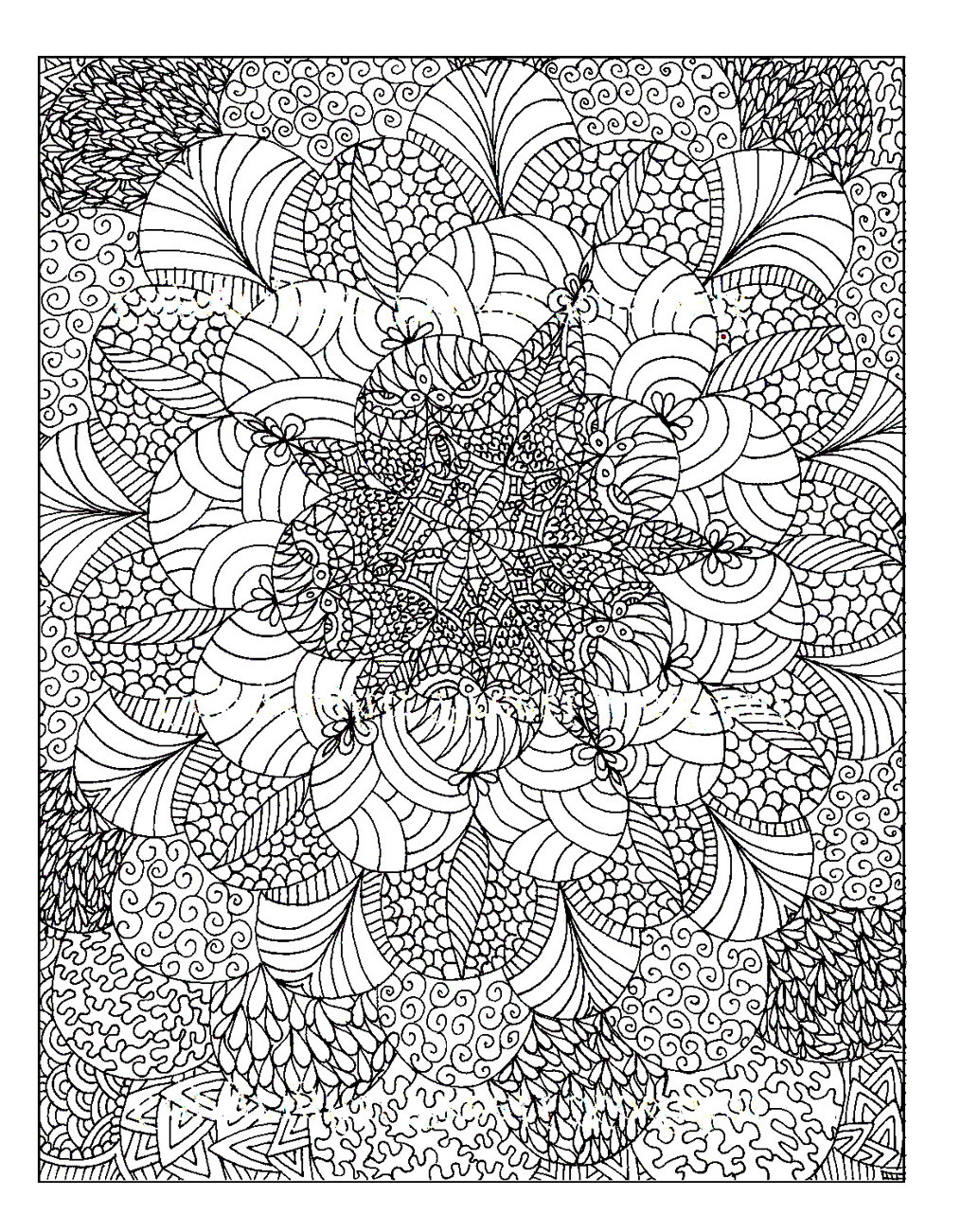 Adult Coloring Book Patterns
 Colouring for Adults Anti Stress Colouring Printables