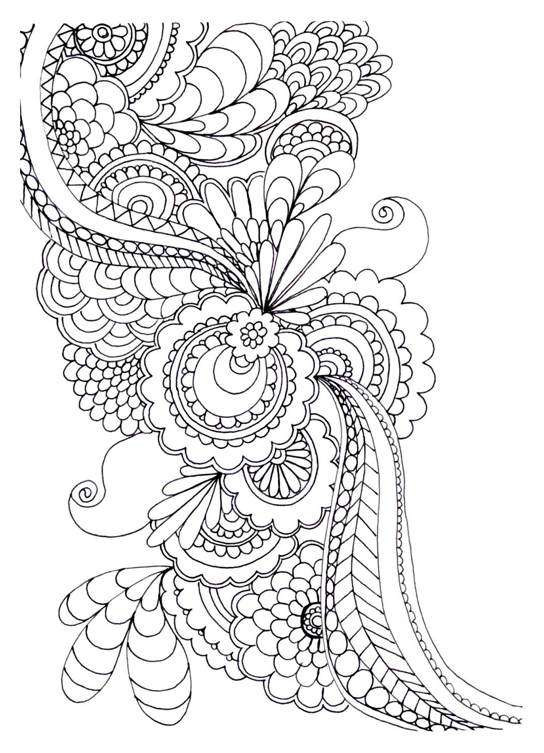Adult Coloring Free Pages
 20 Free Adult Colouring Pages The Organised Housewife