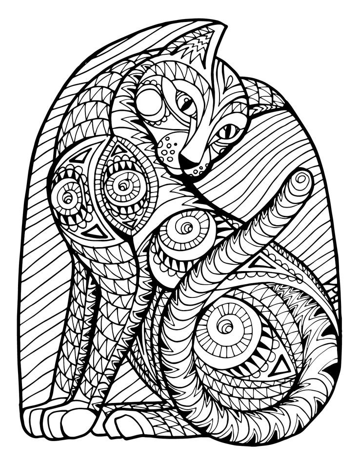 Adult Coloring Pages Animal Patterns
 63 Adult Coloring Pages To Nourish Your Mental Visual Arts Ideas