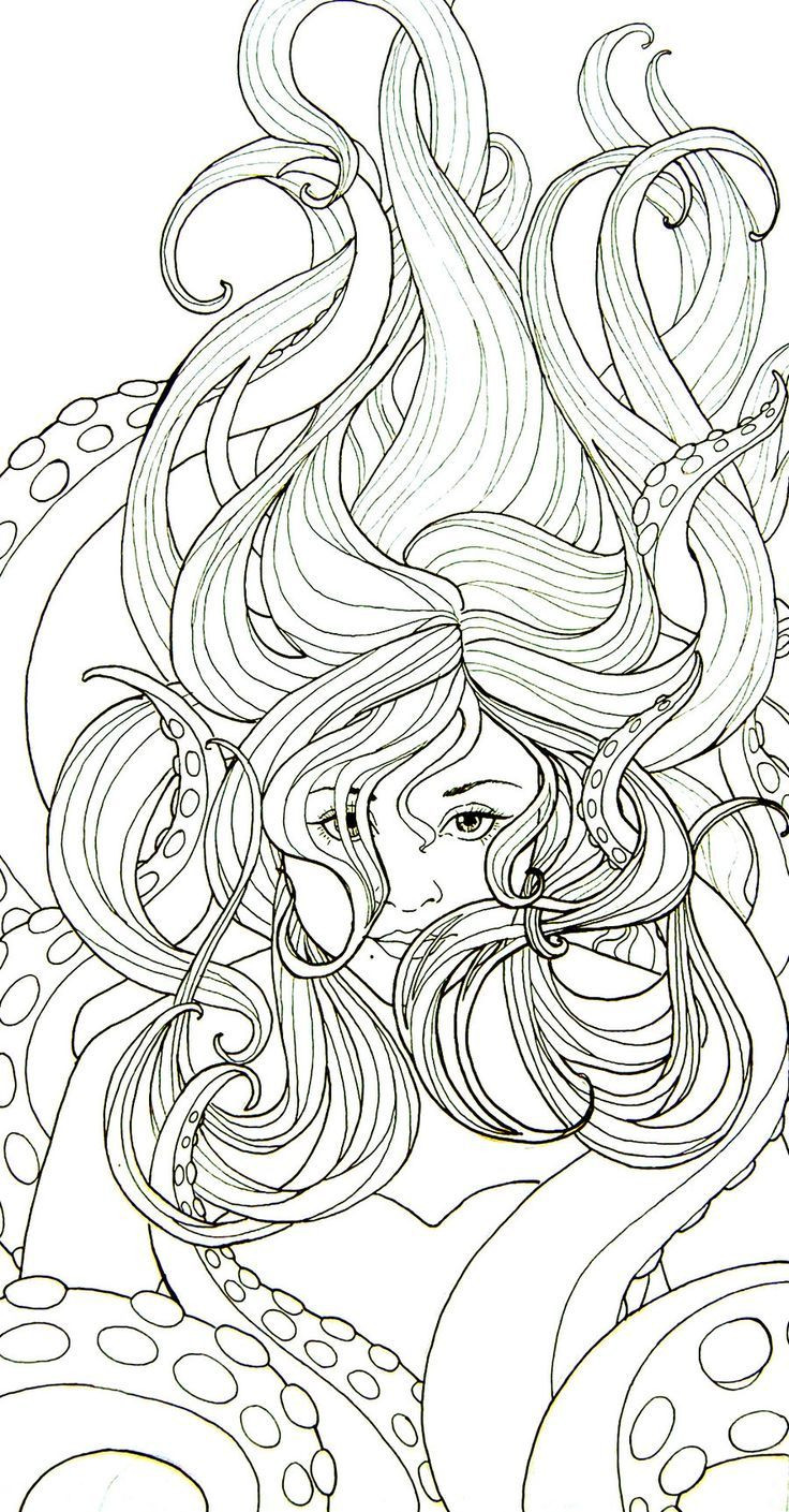 Adult Coloring Pages For Free
 Coloring for adults Kleuren voor volwassenen