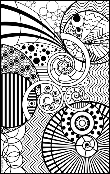 Adult Coloring Pages For Free
 inSPIRALed Coloring Page