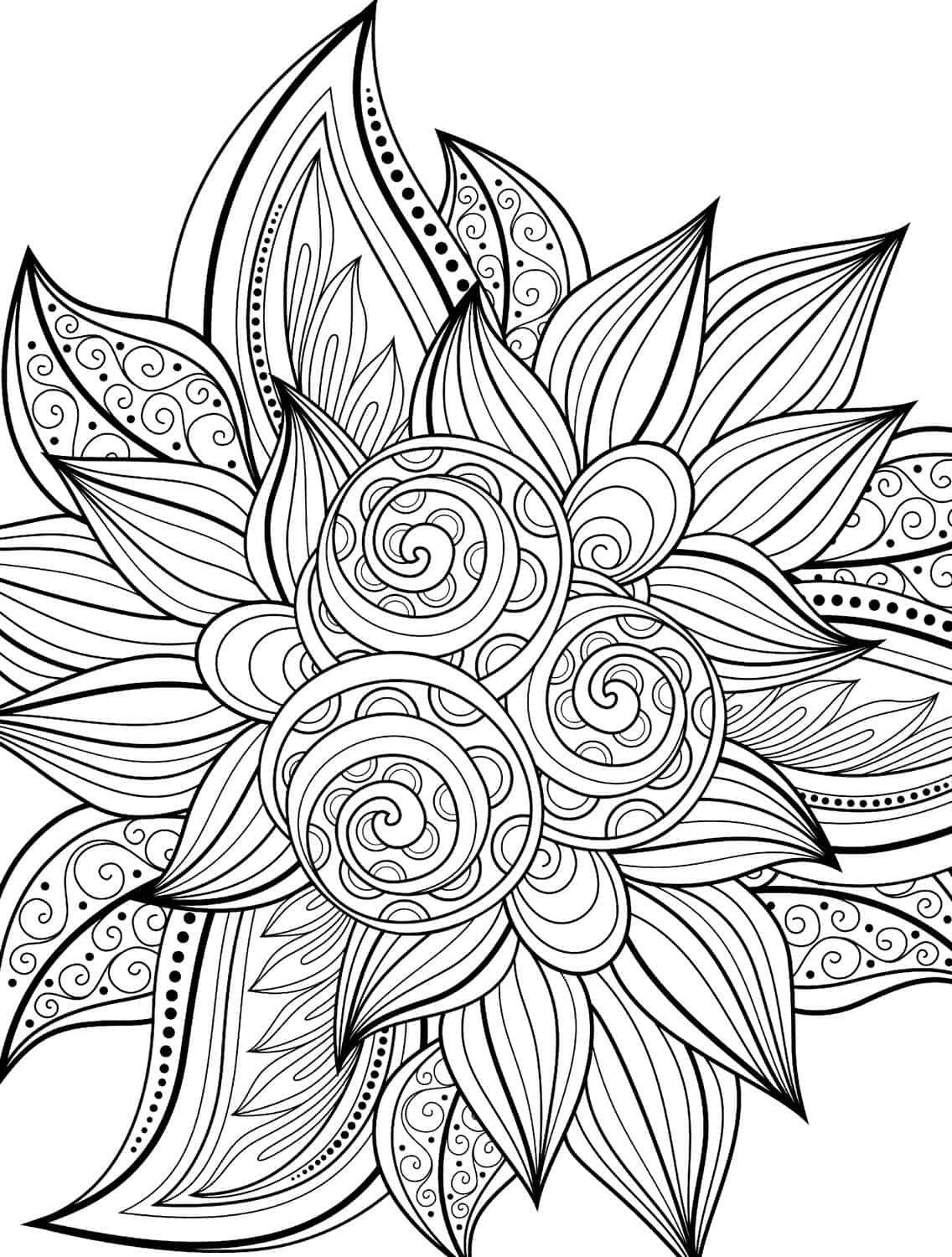 Adult Coloring Pages Pinterest
 10 Free Printable Holiday Adult Coloring Pages