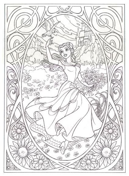 Adult Disney Coloring Pages
 disney adult coloring pages
