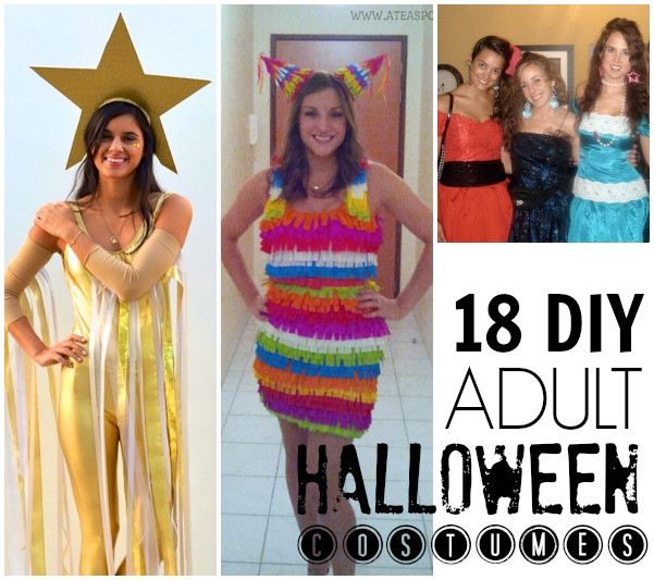 Adult DIY Halloween Costumes
 19 Easy DIY adult costumes C R A F T