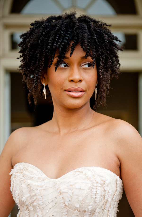 African American Natural Wedding Hairstyles
 Natural Hair Inspiration for Black Brides