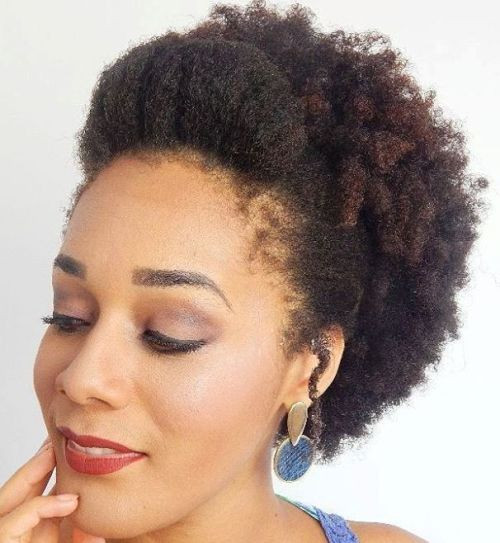 Afro Natural Hairstyle
 75 Most Inspiring Natural Hairstyles for Short Hair in 2019